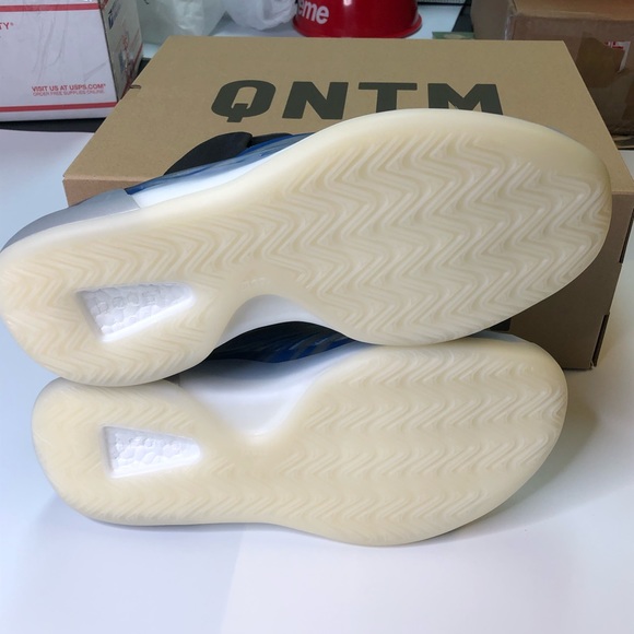 Yeezy Boost Quantum Frozen Blue Mens Sz10 Sneakers - Picture 9 of 11